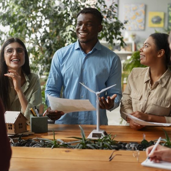 Green business practices